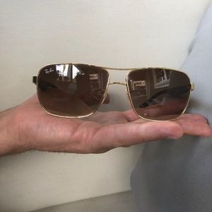 Ray Ban Aviators  - RB 3516 | Brown Gradient Lens